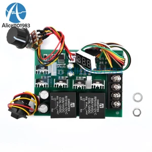 DC 10-55V 40A PWM Speed Regulator Function DC Brush Motor Controller Switch Kit - Picture 1 of 4