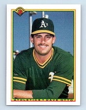 1990 Bowman Dave Otto Oakland Athletics #448