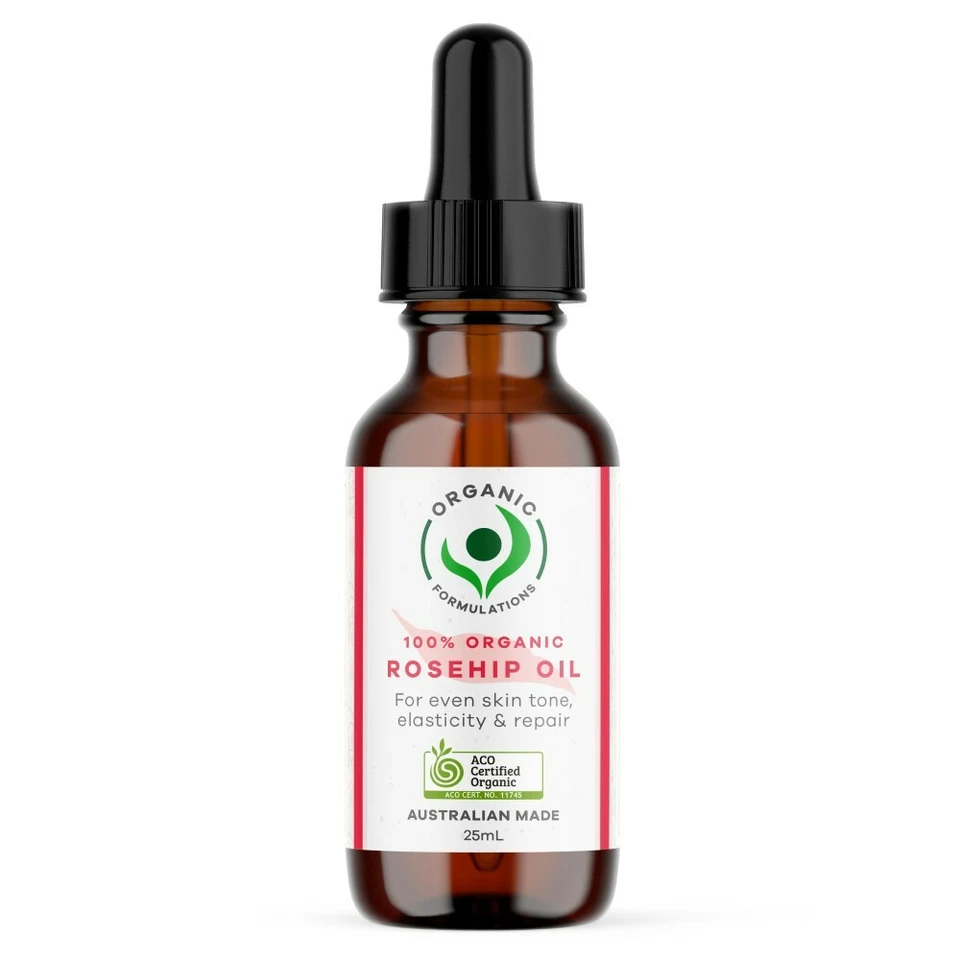 Organic Formulations 100 Organic Rosehip Oil 25ml