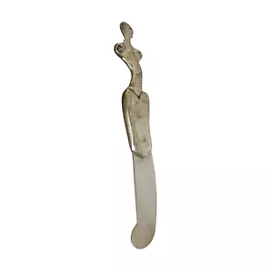 Carrol Boyes Sculpted Man Woman Pewter & Stainless Knife Africa Anthropomorphic - Picture 1 of 15