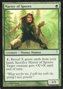 1X MARTYR OF SPORES GREEN COLDSNAP MTG MAGIC LP X1 (yourdeckbuilder) - Bild 1 von 1