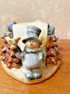 Snowman Candle Holder, Free Shipping - Picture 1 of 11