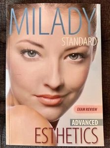 ⭐️Exam Review for Milady Standard Esthetics: Advanced by Milady Trade Paper - Picture 1 of 2