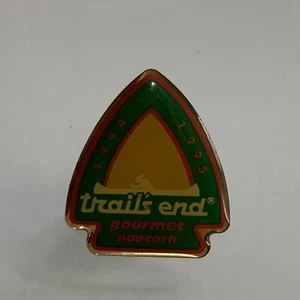 Trails End Gourmet Popcorn Hat Lapel Pin Back - Picture 1 of 2
