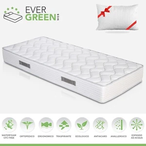 Materasso Singolo 80x190 - 90x200 - 90x190 e fuori misura Cuscino Memory GRATIS - Zdjęcie 1 z 11