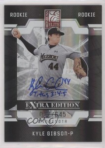 2009 Donruss Elite Extra Edition /645 Kyle Gibson #82 Auto