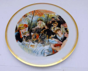 Japanese Display Plate Featuring RENOIR Sheffield Regency Gold, 24 carat Gold co - Picture 1 of 8