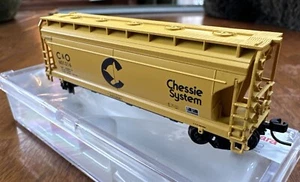 Atlas N Scale RTR #50000915 ACF 3560 Covered Hopper Chessie System C&O NIB NY - Picture 1 of 7