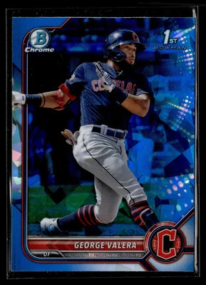 2022 Bowman Sapphire Edition #BCP-22 George Valera - Image 1 of 2