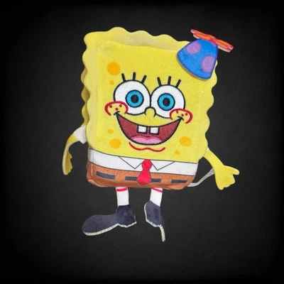 SpongeBob MiraBall Collectible Squishy and Soft Plush - Part Hat Birthday - Image 1 of 4