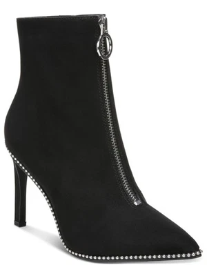 Botines de aguja BAR III para mujer negros tachonados cómodos punta briget 9 M Foto 1 de 4