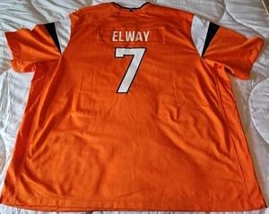 NWOT Denver Broncos John Elway #7 Nike Orange 2025 Retired NFL Game Jersey - Picture 1 of 9