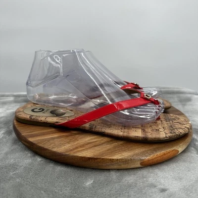 Guess Shoes Womens Size 10 Cork Flip Flop Sandals Rhinestone G Thong Summer - Image 1 of 4