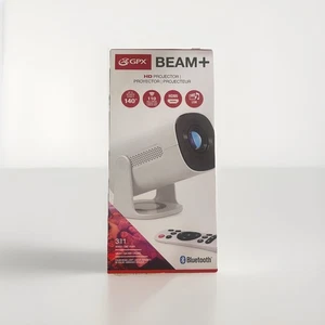 GPX BEAM+ HD Projector, 1280 X 720 Resolution, 110 ANSI Lumens, Bluetooth - Picture 1 of 3