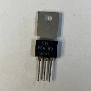 1 ea. ~ ECG50 ~ Philips ~ Transistor PNP Si ~ Amplificatore ad alta tensione per uso generale - Foto 1 di 2