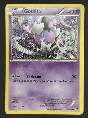 Gothita 32/124 Common Pokemon Fates Collide - Image 1 of 2