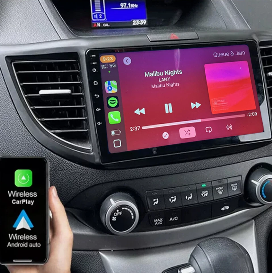 4G+64G for Honda CRV 2012-2016 Car Radio Stereo Android Auto Carplay GPS Navi FM