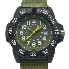 LUMINOX Navy SEALs 3500 Series Green Quartz Men's Watch NAVY SEAL