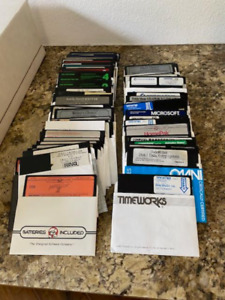 Lot of 92 Commodore 64 Utility Floppy Disks