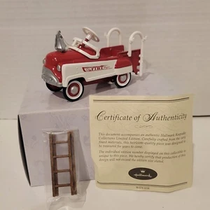 Hallmark Mini Kiddie Car Collection 1955 Murray Fire Truck QHG2215 - NIB - Picture 1 of 3