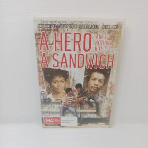 A Hero Ain't Nothin' But A Sandwich DVD Struggle Streets Addiction R4 Free Post. - Picture 1 of 12