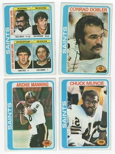 1978 Topps Football New Orleans Saints Team Set of 14 cards - Picture 1 of 1