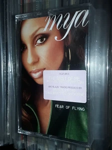 RARE MYA FEAR OF FLYING 2000 CASSETTE USA EDITION HYPE STICKER SEALED RNB RAP - Picture 1 of 4