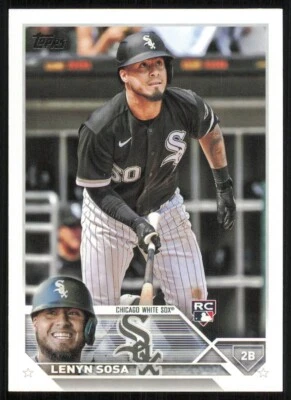 2023 Topps #140 Lenyn Sosa RC - Image 1 of 2