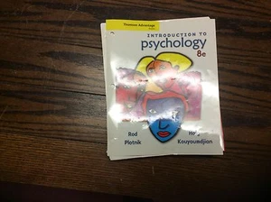 Thomson Advantage Plotnik & Kouyoumdjians Einführung in die Psychologie 8. Buch - Bild 1 von 6