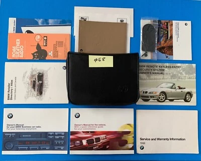 BMW E36 1998 serie 3 323i 328i convertible 323is 328is cupé conjunto de manuales del propietario Foto 1 de 4