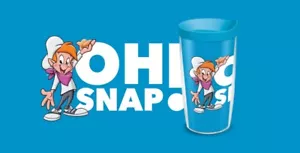 Kellogg's Family Rewards 2022 Rice Krispies Oh Snap TERVIS Becher 6" x 3,5" NEU - Bild 1 von 8