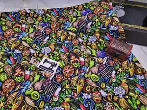 New Zealand, NZ Fabric, cotton elastane jersey knit fabric 150cm wide - Bild 1 von 3