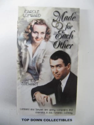 Made For Each Other,  Carole Lombard, James Stewart  VHS Movie   Foto 1 de 2