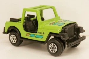 Jeep Tootsietoy Serie CJ 4x4 verde brillante vintage - aproximadamente 3 3/4" de largo - Imagen 1 de 2