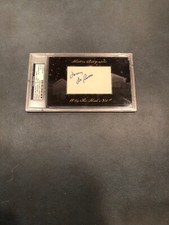 Tony LaRussa 16/23 2012 Historic Autographs Why The Hall Not?