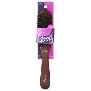 Goody Boar Hair Brush for Smoothing & Styling 1-Count Wood Brush - Picture 1 of 2