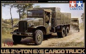 Tamiya 32548 1/48 Scale Military Model Kit US Army M35 2.5 Ton 6x6 Cargo Truck