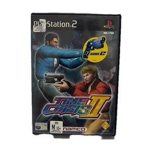 Time Crisis 2 Two Shooter Namco PS2 Video Game PAL With Manual Classic - Picture 1 of 9