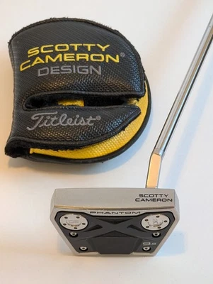 Putter 2022 diestro Scotty Cameron Phantom X 9,5 35" + cubierta + envoltura de fábrica Foto 1 de 4