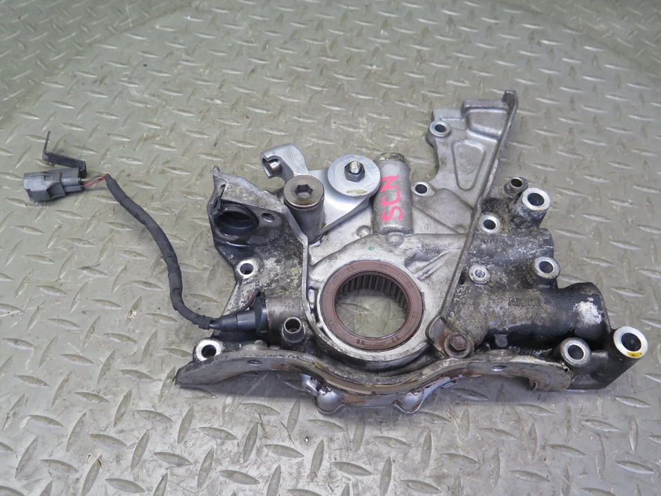 96-00 LEXUS GS300 SC300 3.0L 2JZGE ENGINE OIL PUMP W HOUSING OEM - Image 1 of 4