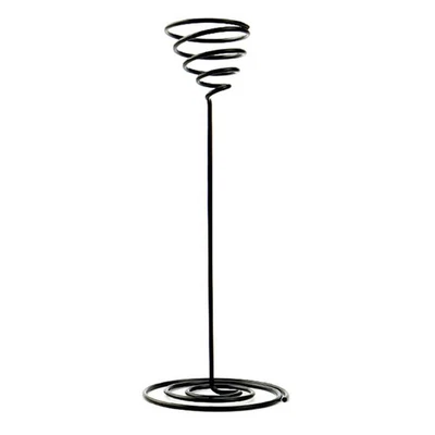 Soporte para maceta de planta con base de piña de aire de hierro negro creativo soporte para bola casera Foto 1 de 4