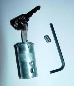 BSA, Triumph, Norton, OIF STEERING LOCK & Retaining Screw, T120, T150, B50, A65 - Bild 1 von 5