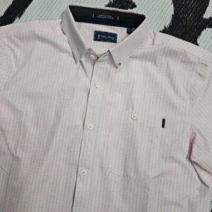 William Murray Golf shirt Button Down Mens Beer Print Short Sleeve Medium AOP - Picture 1 of 8