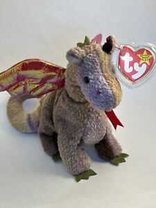 Rare-Original Owner MWMT Ty Scorch the Dragon/10% To St Jude’s Hospital
