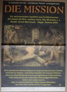 (D05) DDR-Kinoplakat DIE MISSION Robert de Niro / Jeremy Irons - Picture 1 of 1