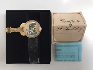 Reloj Elvis Presley Broche Pin Valdawn Edición Limitada 1993 Tono Dorado EPE, Inc. - Imagen 1 de 5