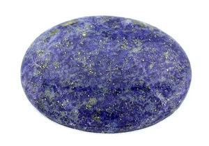 58,30 quilates 40x30 Afganistán rico lapislázuli ovalado cabina cabujón gema de piedras preciosas B21A33 - Imagen 1 de 1