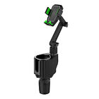 Water Cup Holder Easy to Install Storage Auto Cellphone Mount with Mechani Green
