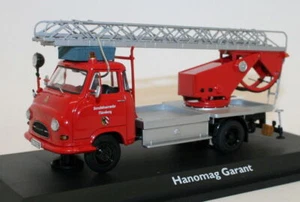 Schuco 1/43 Diecast Fire Engine - 03241 Hanomag Garant Feuerwehr mit bachert - Picture 1 of 3