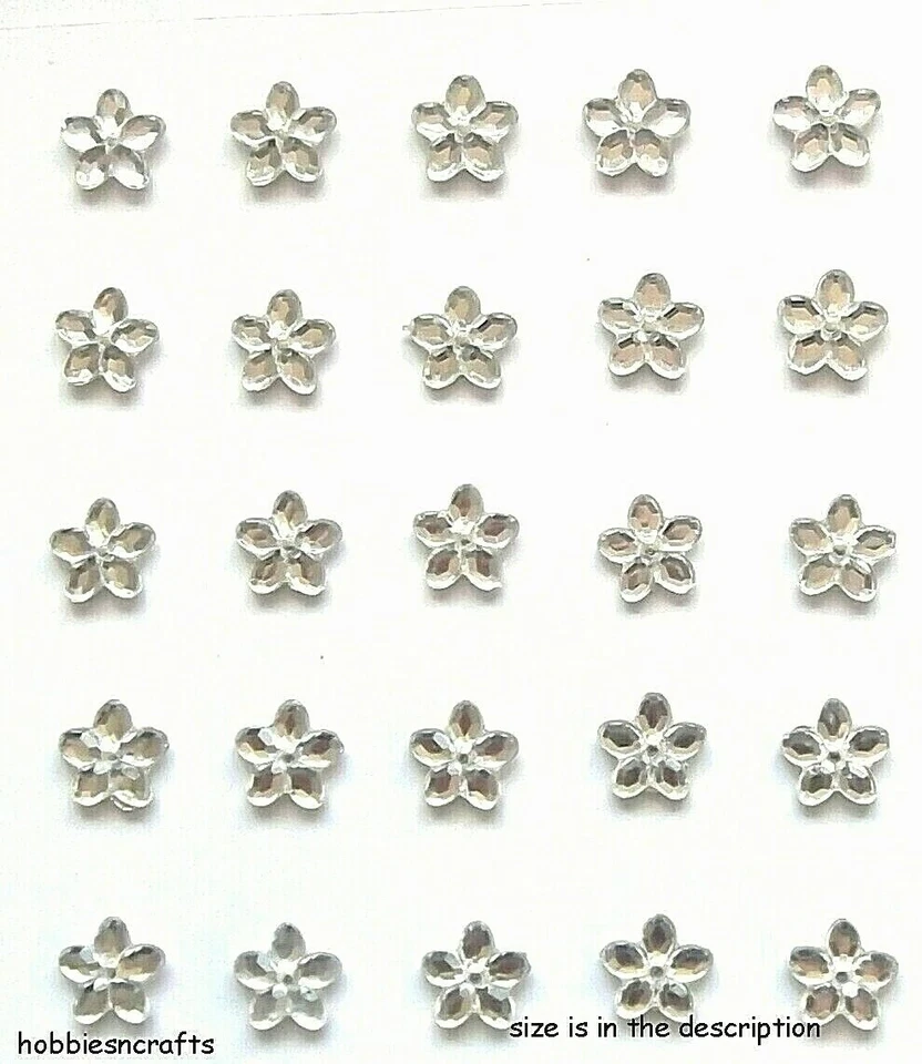 Mini Blumen Edelsteine Diamant Jolee's Boutique 3-D Aufkleber Blumenmuster - Bild 1 von 1